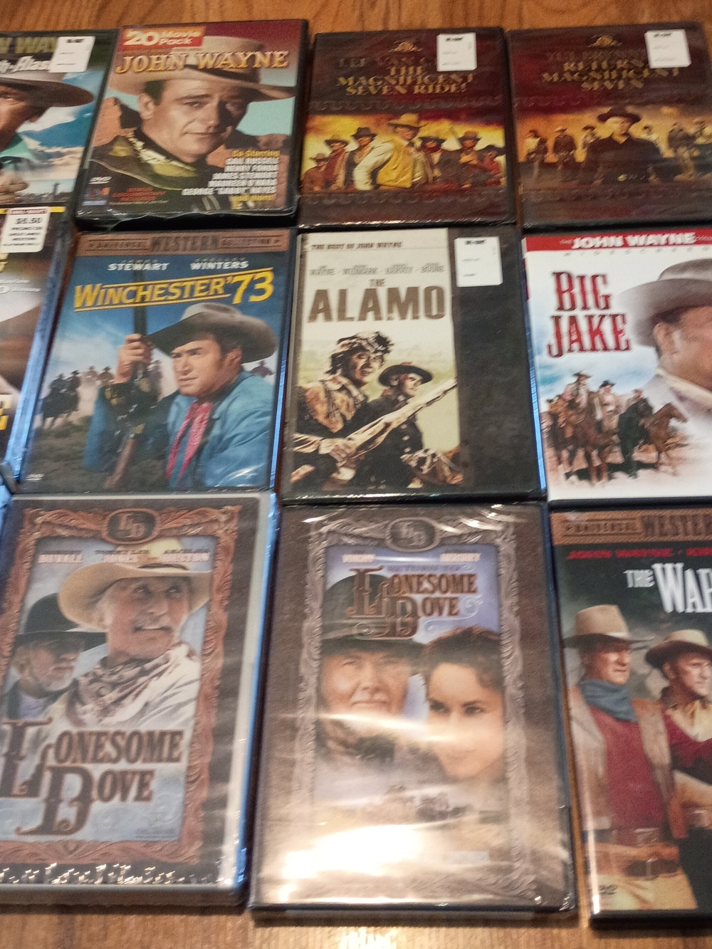 Collection of Classic Western DVD Movies - Multi-Color